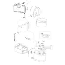 Carica l'immagine nel visualizzatore di Gallery, Toilette a cassetta thetford C222 Swe