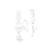 Carica l'immagine nel visualizzatore di Gallery, Ricambi Toilette a Cassetta Thetford C262cwe