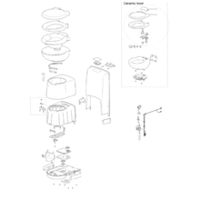Carica l'immagine nel visualizzatore di Gallery, Ricambi Toilette a Cassetta Thetford C263cs