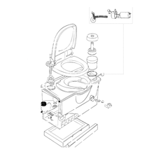 Carica l'immagine nel visualizzatore di Gallery, Ricambi Toilette a Cassetta Thetford C2