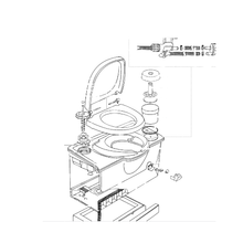 Carica l'immagine nel visualizzatore di Gallery, Ricambi Toilette a Cassetta Thetford C3