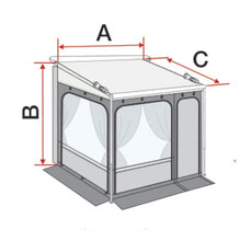 Carica l'immagine nel visualizzatore di Gallery, Veranda completa Caravanstore ZIP XL