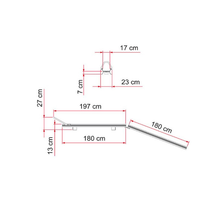 Carica l'immagine nel visualizzatore di Gallery, Carry-Moto - rampa porta moto per camper e furgoni