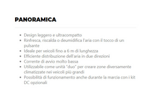 Carica l'immagine nel visualizzatore di Gallery, Condizionatore a tetto per camper Autoclima RTEH17