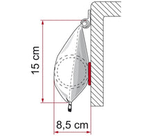 Carica l'immagine nel visualizzatore di Gallery, Tendalino da parete Fiamma Caravanstore / XL
