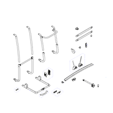 Carica l'immagine nel visualizzatore di Gallery, Ricambi portabici a parete Thule Excellent - excellent black