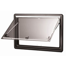 Carica l'immagine nel visualizzatore di Gallery, Finestra Seitz S4 colore esterno nero opaco RAL9005 colore interno RAL9001