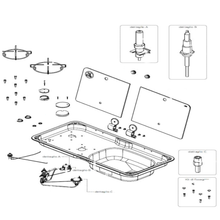 Carica l'immagine nel visualizzatore di Gallery, Ricambi piano cottura Can mod. FL17XX