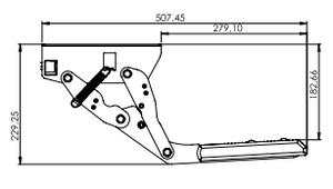 Gradino manuale movimento basculante modello 12473 Serie R