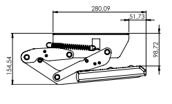 Gradino manuale movimento basculante modello 12473 Serie R