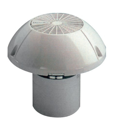 Ventilatore Da Tetto A Fungo Bianco Con Zanzariera, Per Camper, Roulotte E Barche, Resistente A UV E Intemperie, Aerodinamico