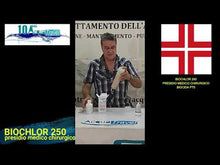 Carica e avvia il video nel visualizzatore di galleria, Biochlor 250 ml disinfettante per serbatoi