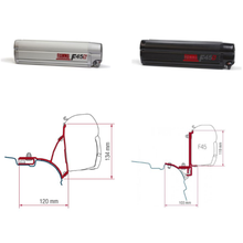 Carica l'immagine nel visualizzatore di Gallery, Tendalino a parete Fiamma F45s VW T5/T6