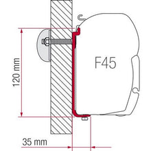 Carica l'immagine nel visualizzatore di Gallery, Kit AS montaggio verande Fiamma F45-F70
