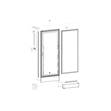 Carica l'immagine nel visualizzatore di Gallery, Scheda tecnica Ricambi frigorifero Dometic serie 8 mod. RML 8555 Sx - Sportello
