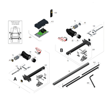 Carica l'immagine nel visualizzatore di Gallery, Ricambi movimentatore Go2-n-rh2