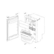 Carica l'immagine nel visualizzatore di Gallery, Ricambi frigorifero Thetford Premium LCD N97