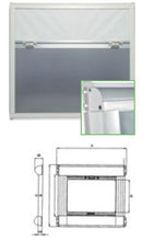 Carica l'immagine nel visualizzatore di Gallery, Oscurante e zanzariera a cassetta modello ITALIA