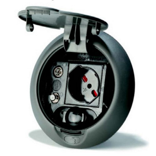 16A 240V 2P+E Caravan Campeggio Camper Barca Presa Montaggio A - Foto 13