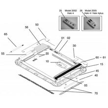 Carica l'immagine nel visualizzatore di Gallery, Ricambi cornice interna oblò Dometic Heki 4 - Heki 4 Plus