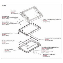 Carica l'immagine nel visualizzatore di Gallery, Ricambi oblò Dometic Heki 1