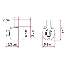 Carica l'immagine nel visualizzatore di Gallery, Safe Door Guardian serratura Fiamma