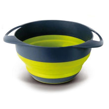Carica l'immagine nel visualizzatore di Gallery, Ciotola in silicone + setaccio pieghevole scolapasta
