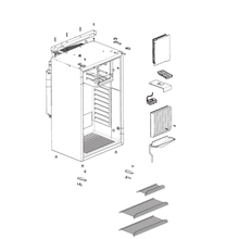 Carica l'immagine nel visualizzatore di Gallery, Ricambi frigorifero Dometic serie 5 mod. RM 5380 - Mobile