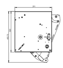 Carica l'immagine nel visualizzatore di Gallery, Gradino elettronico con movimento a scomparsa modello 10577 Serie Z
