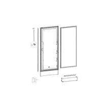 Carica l'immagine nel visualizzatore di Gallery, Ricambi frigorifero Dometic serie 8 mod. RML 8555 Sx - Sportello
