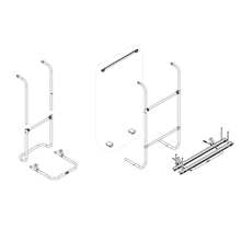 Carica l'immagine nel visualizzatore di Gallery, Ricambi portabici a parete Thule Sport g2 universal - tour