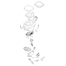 Carica l'immagine nel visualizzatore di Gallery, Ricambi WC Thetford Aqua Magic-Starlite/Galaxy