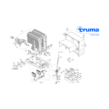 Carica l'immagine nel visualizzatore di Gallery, Ricambi interni stufa Truma S5004