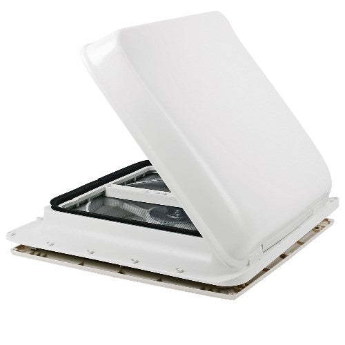 CLARABOYA FIAMMA TURBO VENT 160 BLANCA 40 X 40 CM CON TERMOSTATO - D'Camper