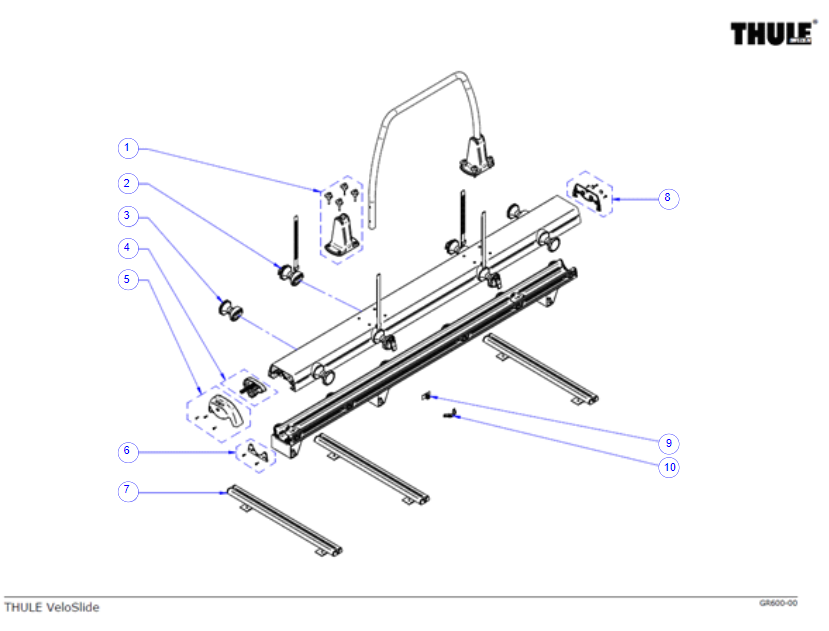 Thule 31465 – Vite M6 X 26 Mm Per Accessori Da Tetto, Ricambio Unisex
