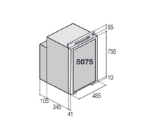 Carica l'immagine nel visualizzatore di Gallery, Frigorifero trivalente Vitrifrigo modello 5075