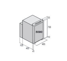 Carica l'immagine nel visualizzatore di Gallery, Frigorifero trivalente Vitrifrigo modello 5090