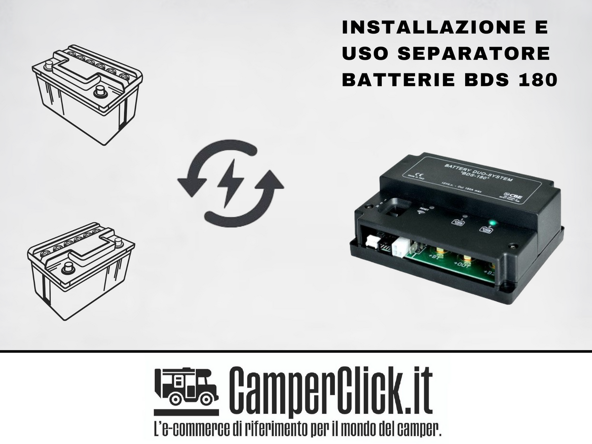 Kit Relè Di Separazione Tensione 12V 140A – Isolatore Batteria VSR Per Auto, Camper, Barca E Camion, Impermeabile E Automatico