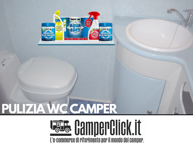 WC chimico: Carta Igienica e disgregante WC