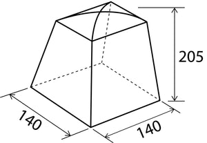 Tenda campeggio Brunner modello Cabina II