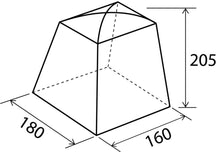 Carica l&#39;immagine nel visualizzatore di Gallery, Tenda cabina da campeggio Brunner modello Cabina Maxi NG
