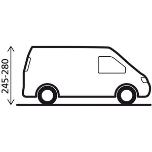 Tenda per minibus con struttura pneumatica modello Trails HC Brunner