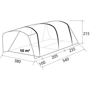 Misure Tenda Brunner Family A.I.R. Tech Paraiso