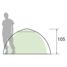 Carica l&#39;immagine nel visualizzatore di Gallery, Tenda da campeggio Brunner Strato 2
