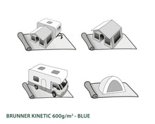 Carica l&#39;immagine nel visualizzatore di Gallery, Stuoia per verande Brunner Kinetic 600
