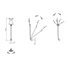 Carica l'immagine nel visualizzatore di Gallery, Supporti Tablet Professionali - Standard e Snodabile - per Camper
