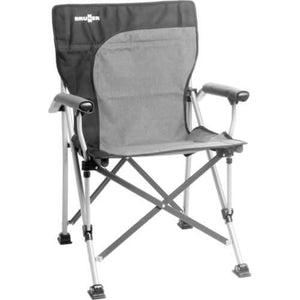 Sedia da campeggio Brunner Raptor Demtex nero/grigio