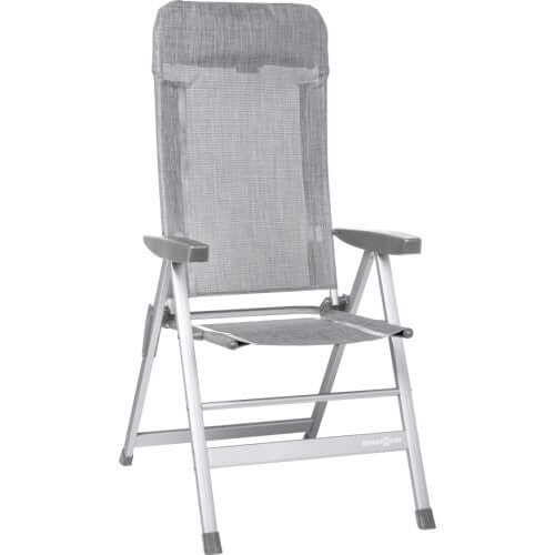 Sedia da campeggio Brunner Skye grigio chiaro