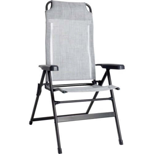Sedia da campeggio Brunner Aravel Syntex grigio chiaro
