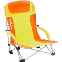 Carica l&#39;immagine nel visualizzatore di Gallery, Sedia da spiaggia Brunner Bula giallo/arancione
